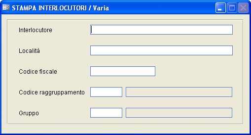 maschera stampa interlocutori